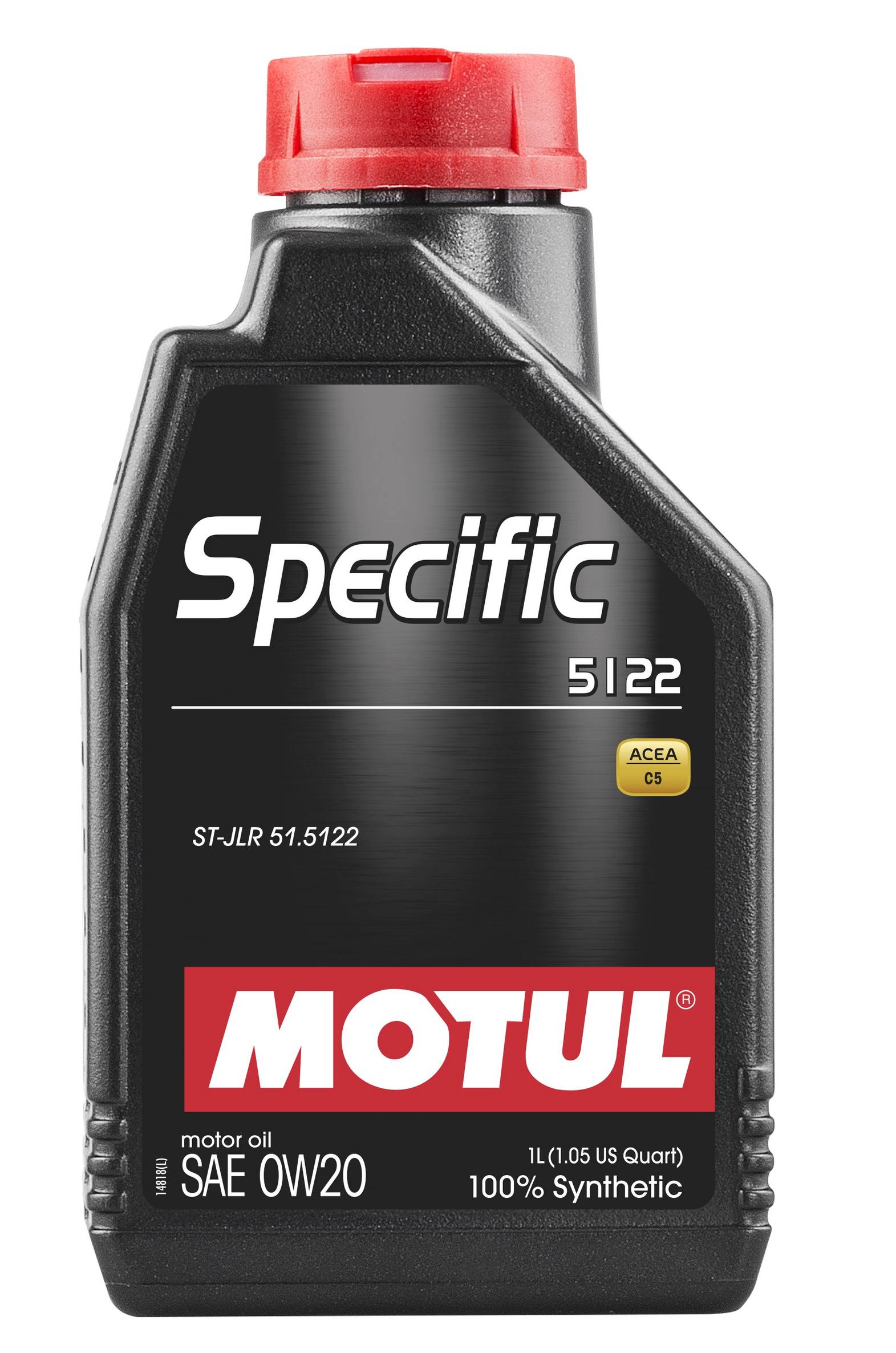 Jaguar Land Rover Engine Oil (0w20) (1 Liter) (Specific 5122) - Motul 107304